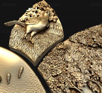 3D model In the world of animals (STL)